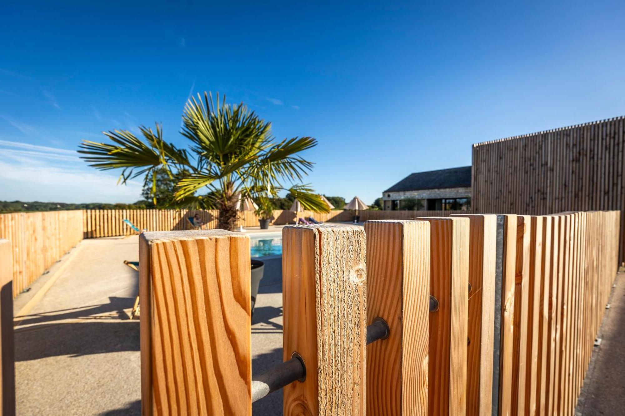 Camping Domaine Saane Et Mer Quiberville Exteriör bild
