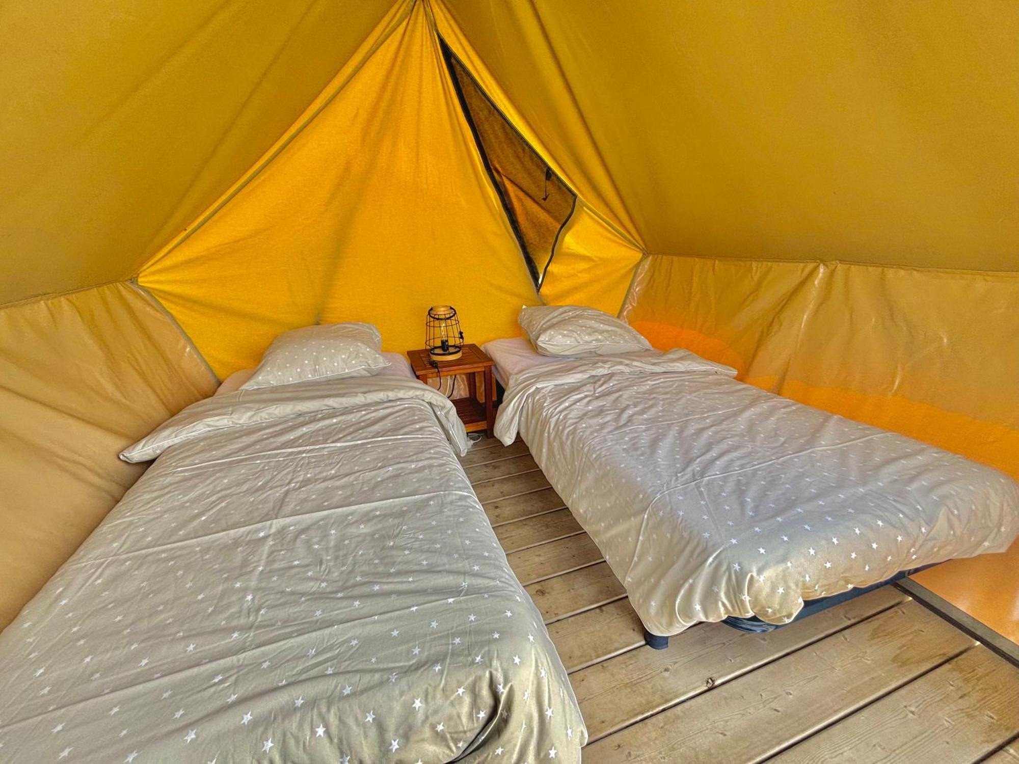 Camping Domaine Saane Et Mer Quiberville Exteriör bild