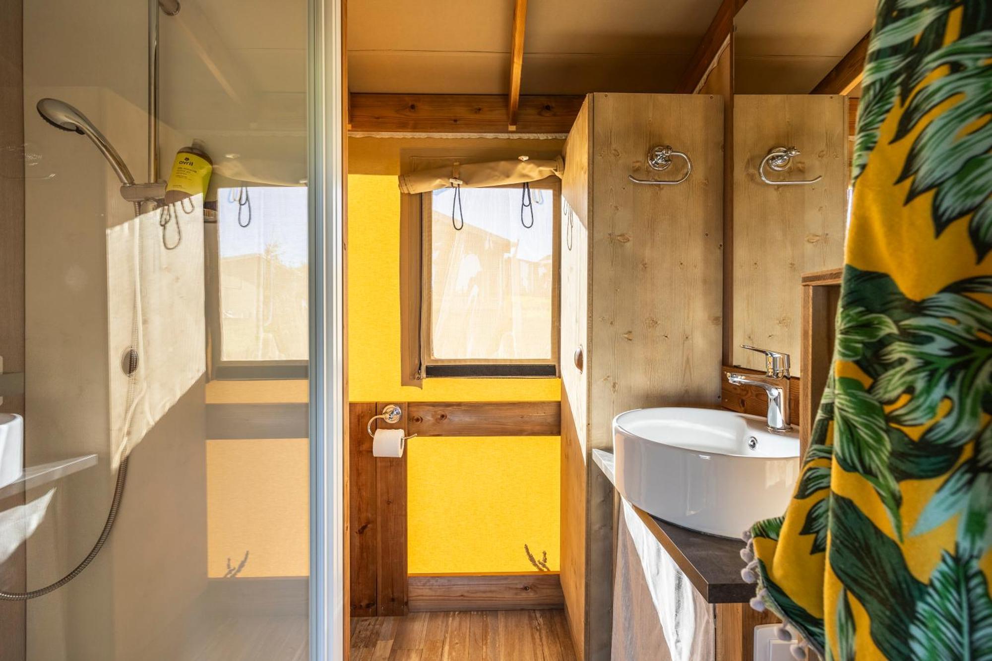 Camping Domaine Saane Et Mer Quiberville Rum bild