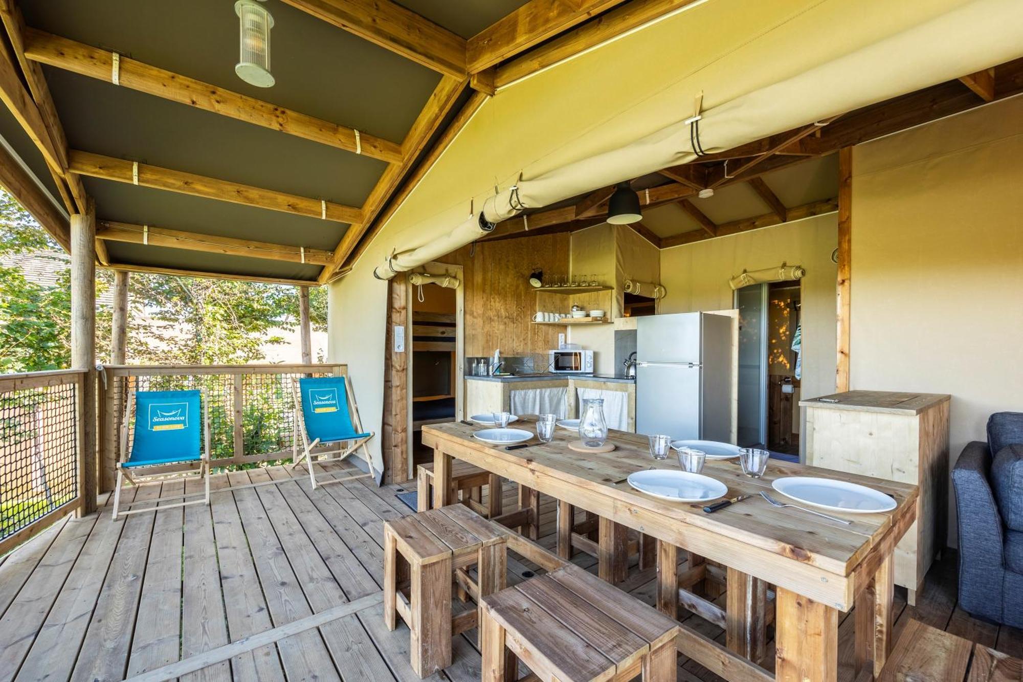 Camping Domaine Saane Et Mer Quiberville Rum bild