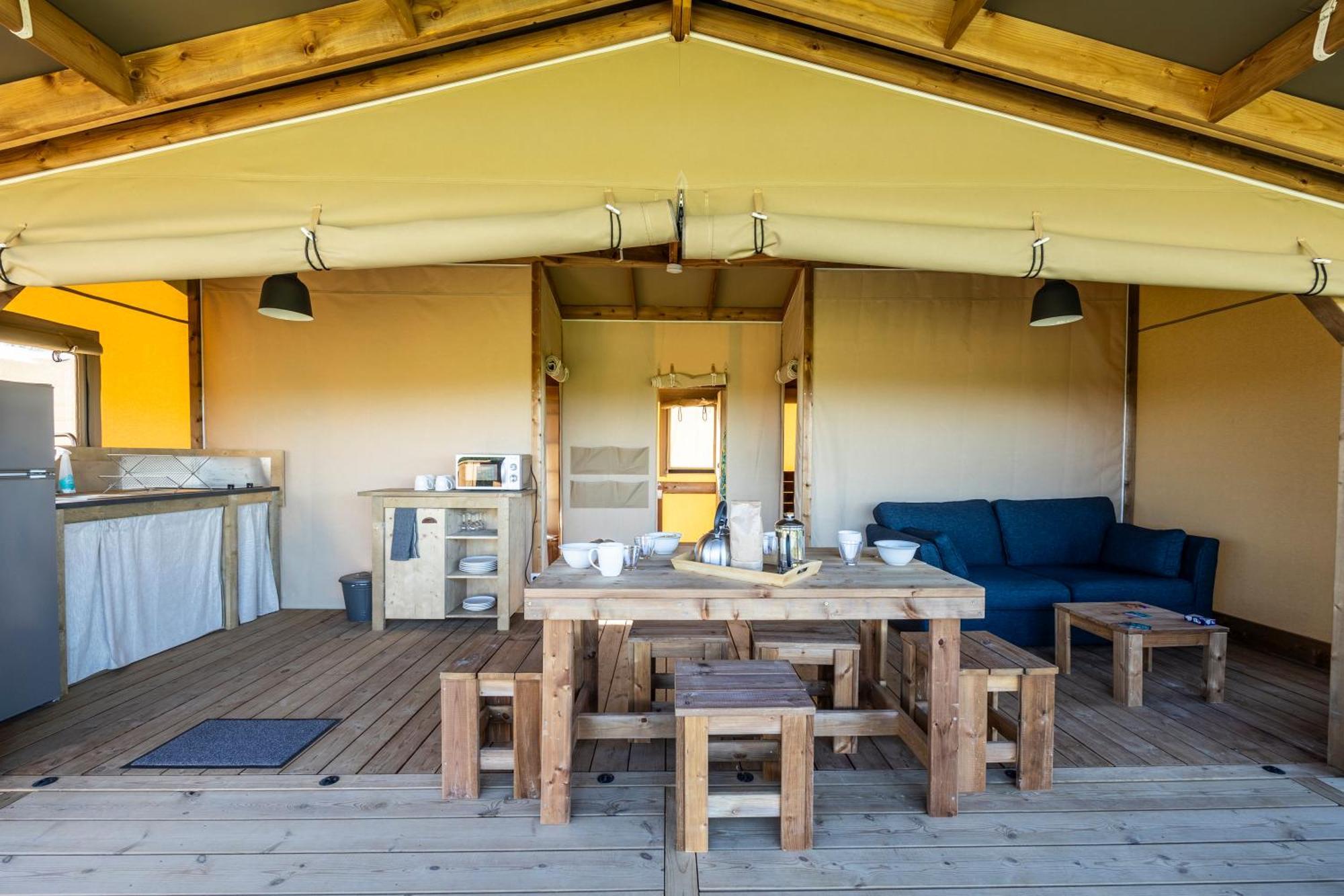 Camping Domaine Saane Et Mer Quiberville Rum bild