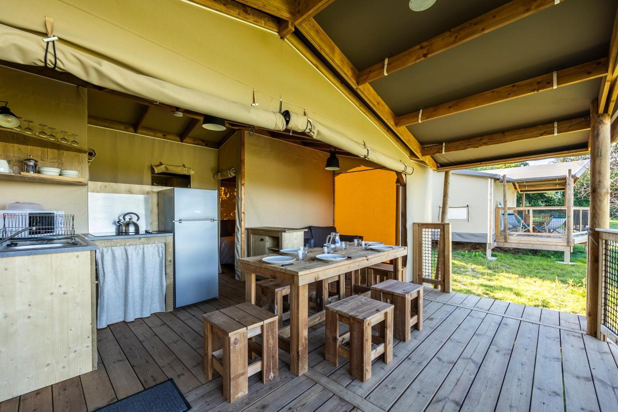 Camping Domaine Saane Et Mer Quiberville Rum bild