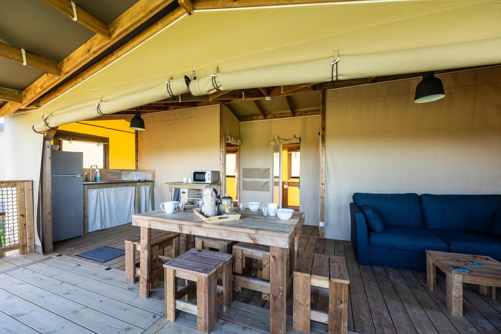 Camping Domaine Saane Et Mer Quiberville Rum bild