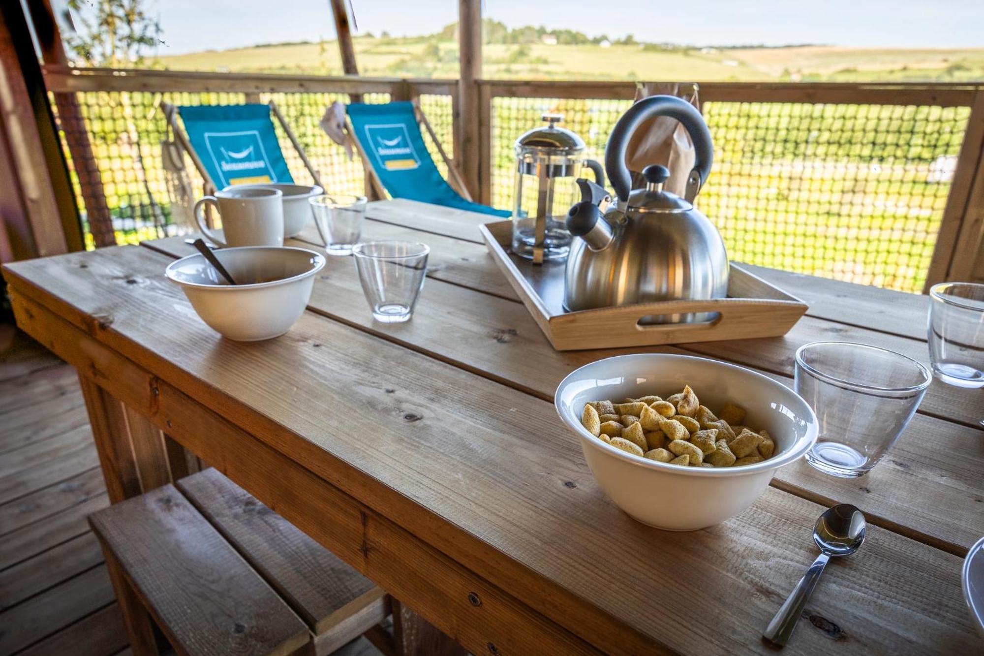 Camping Domaine Saane Et Mer Quiberville Rum bild